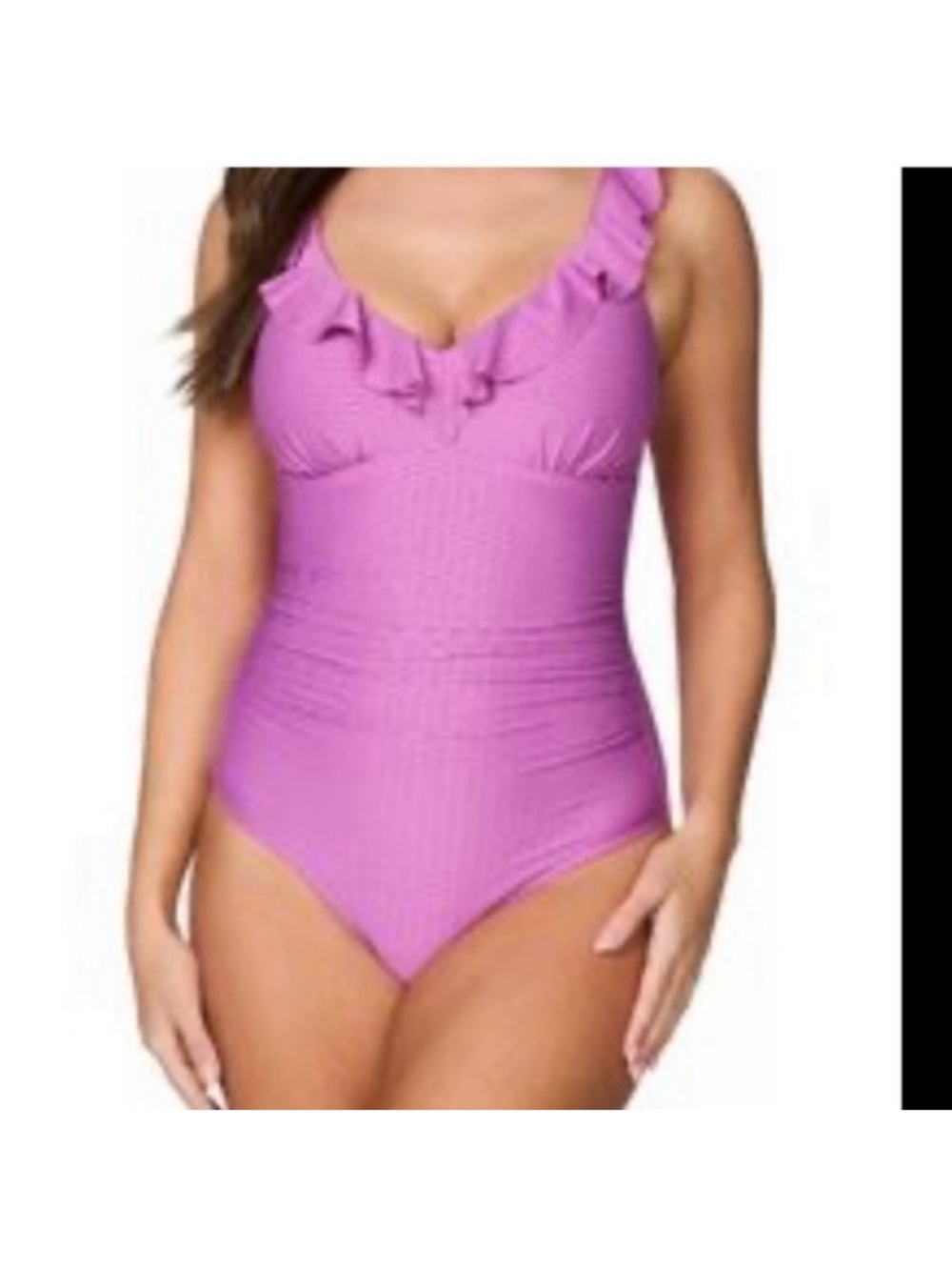 Nip Tuck Swim Joanne Swimsuit One piece Size 6 Purple Pink